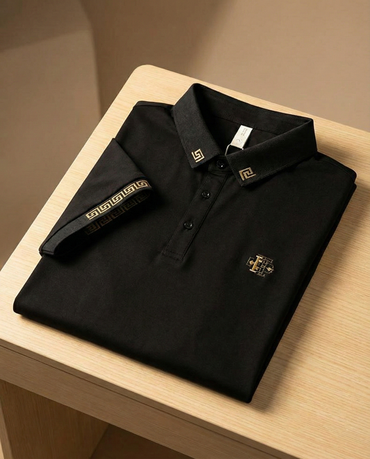 Majestic Crest Trim Polo