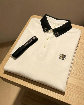 Majestic Crest Trim Polo