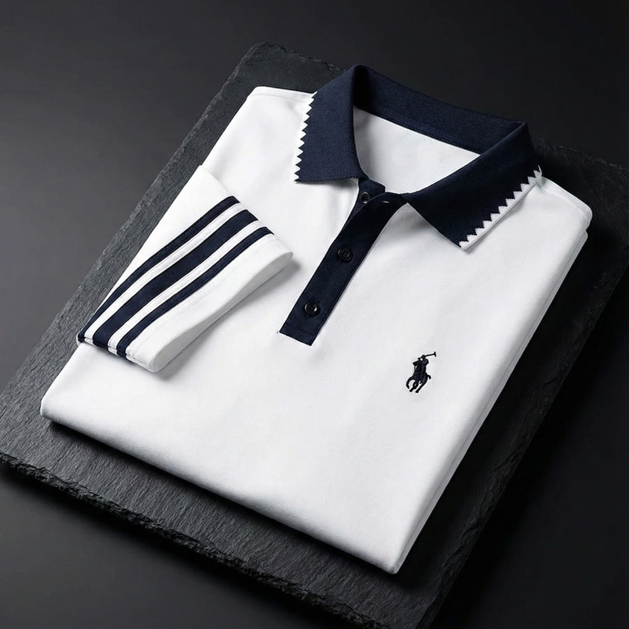 Imperium Stride Crest Polo T-Shirt