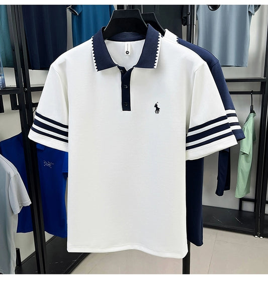 Imperium Stride Crest Polo T-Shirt