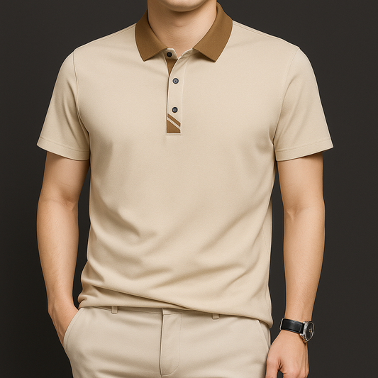 Velvix Toneblock Polo T-Shirt
