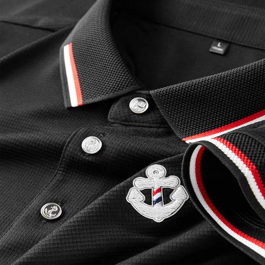 Vintage Nautical Polo T-Shirt