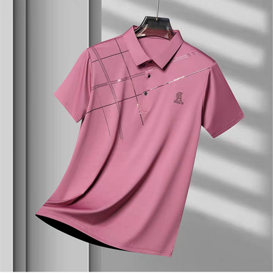 AetherGrid Luxe Polo T-Shirt