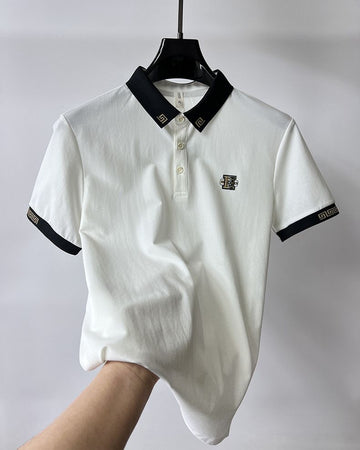Majestic Crest Trim Polo